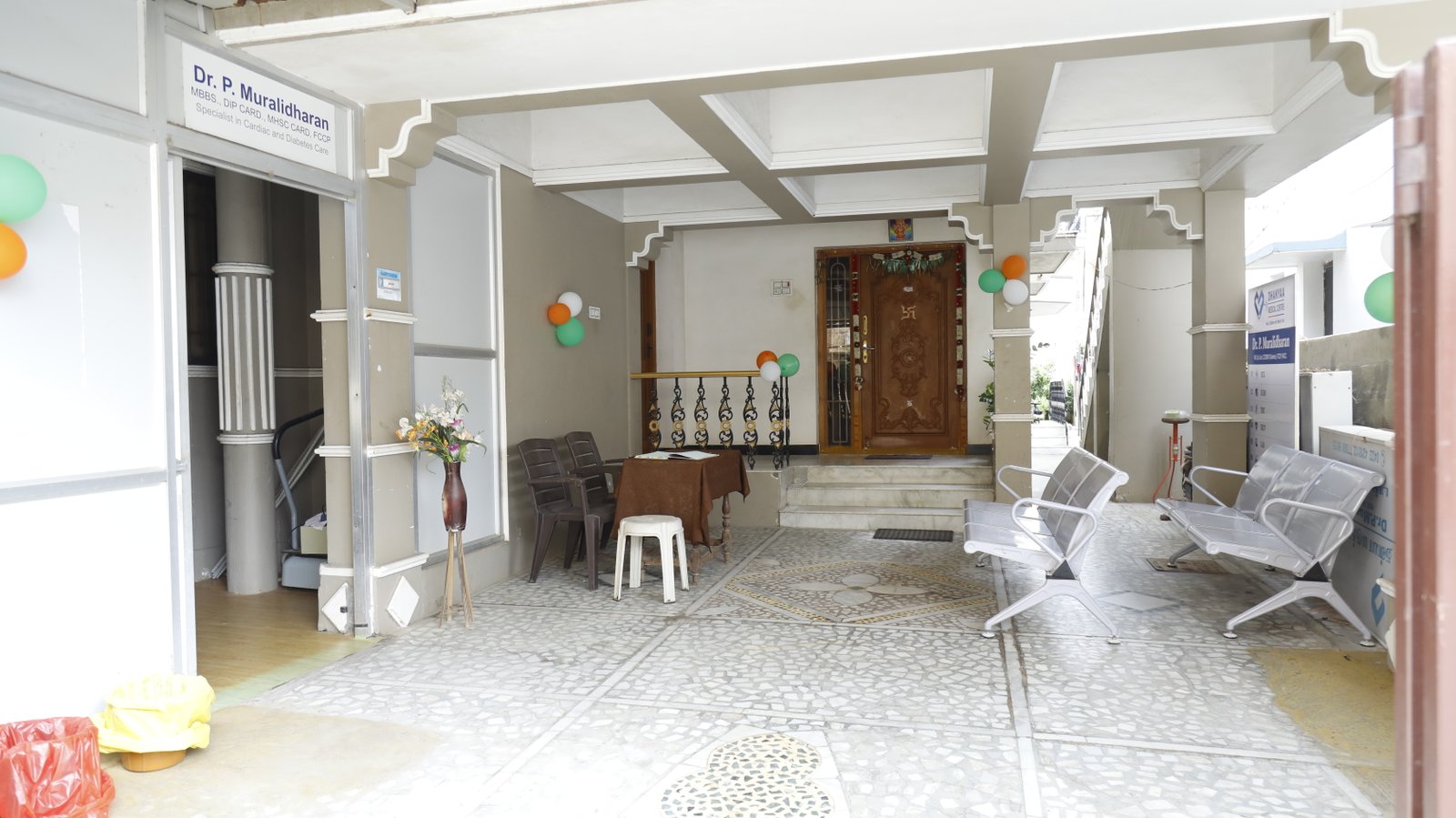 Outpatient section at Dhanyaa Medical Centre